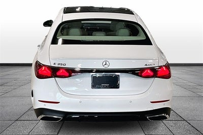 2026 Mercedes-Benz E-Class E 350 4MATIC®