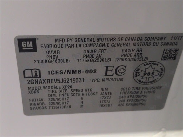 2018 Chevrolet Equinox LS