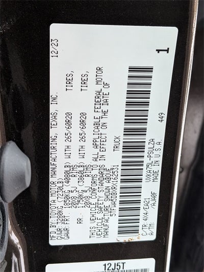 2024 Toyota TUNDRA 4X4 Limited