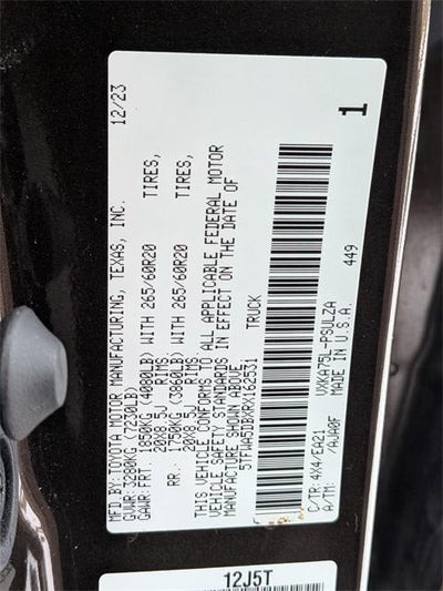 2024 Toyota TUNDRA 4X4 Limited