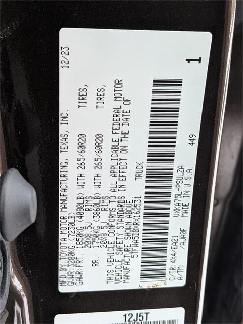 2024 Toyota TUNDRA 4X4 Limited