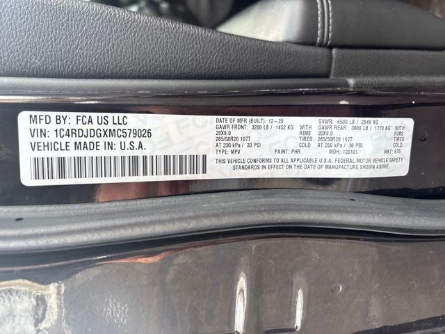 2021 Dodge Durango GT Plus