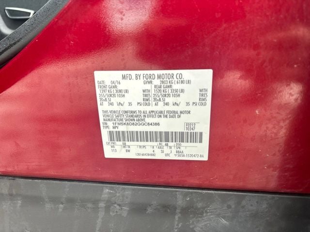 2016 Ford Explorer XLT