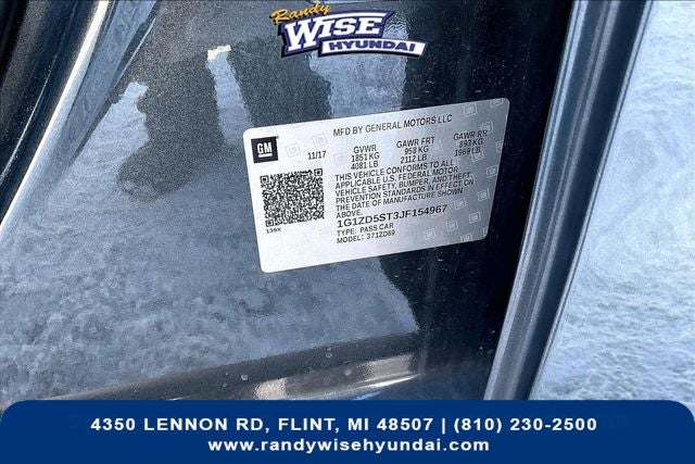 2018 Chevrolet Malibu LT