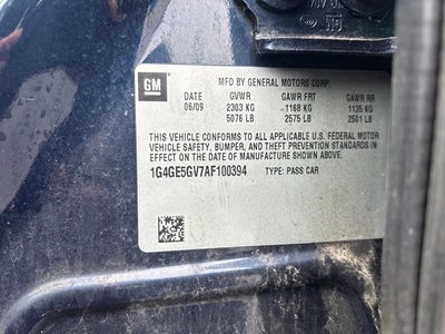 2010 Buick LaCrosse CXS