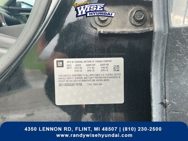 2018 Chevrolet Impala LT 1LT