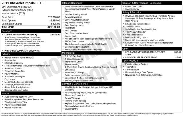 2011 Chevrolet Impala LT