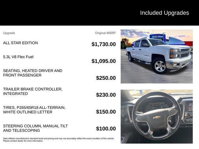 2014 Chevrolet Silverado 1500 LT LT2