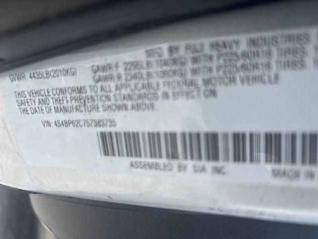 2005 Subaru Outback 2.5i Limited