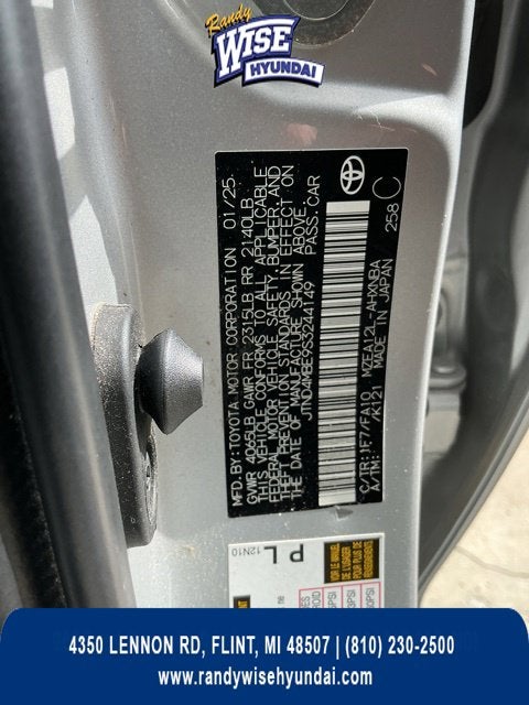 2025 Toyota Corolla Hatchback SE
