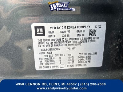 2022 Chevrolet Trax LT