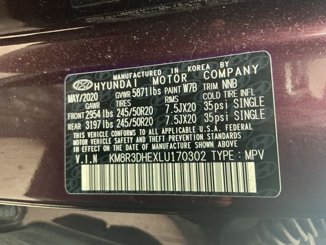 2020 Hyundai Palisade SEL
