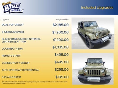 2013 Jeep Wrangler Unlimited Sahara