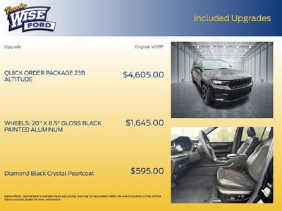 2023 Jeep Grand Cherokee Altitude X