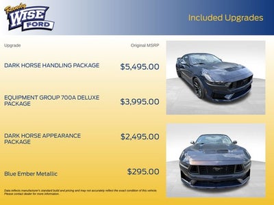 2024 Ford Mustang Dark Horse