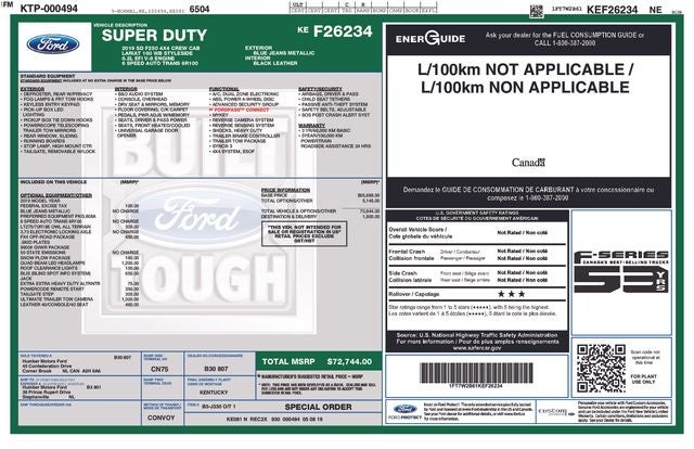 2019 Ford F-250SD Lariat