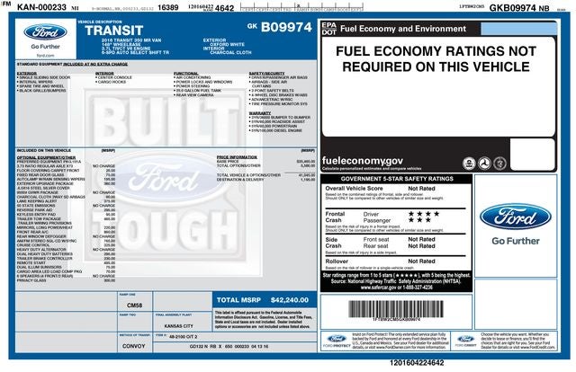 2016 Ford Transit-350 Base