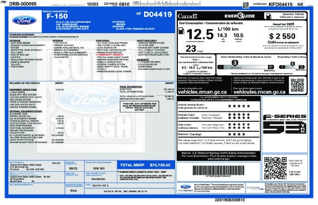 2019 Ford F-150 Lariat