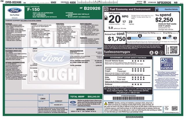 2022 Ford F-150 XLT
