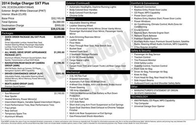 2014 Dodge Charger SXT Plus