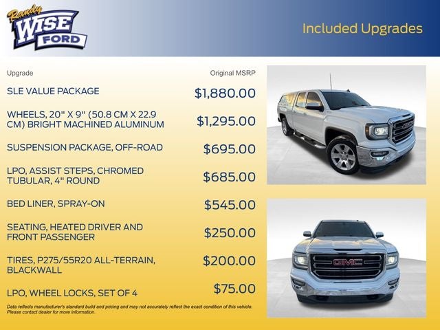 2019 GMC Sierra 1500 Limited SLE