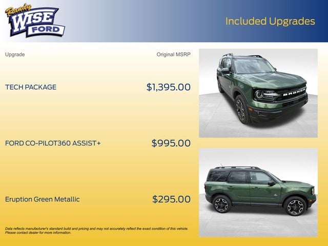 2024 Ford Bronco Sport Outer Banks