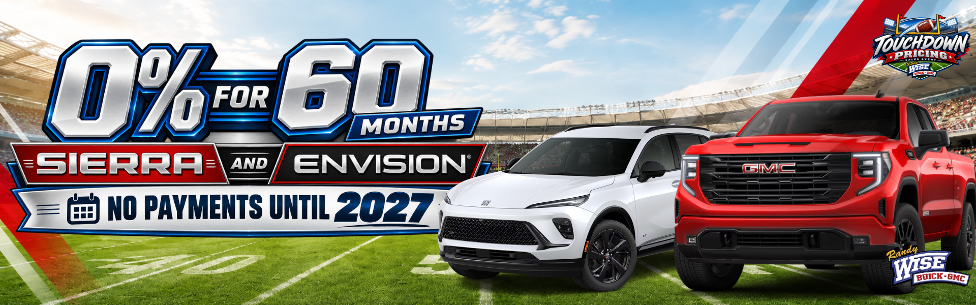 0% APR for 60 Months!