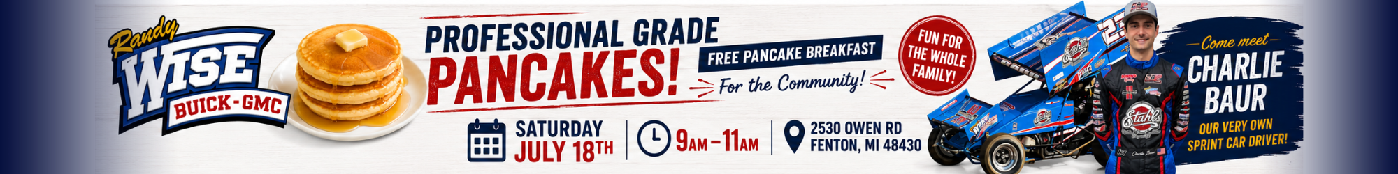 Pancake Breakfast Event