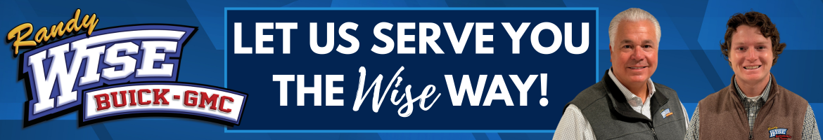 Let us serve you the Wise way at Randy Wise Buick GMC